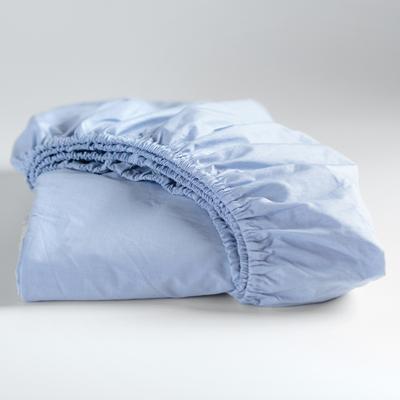 Cinderella Hoeslaken standaard katoen 180x200 soft blue tot 25cm