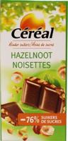 Cereal Tablet hazelnoot maltitol 80 Gram - thumbnail