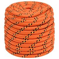 Boottouw 18 mm 100 m polypropyleen oranje - thumbnail