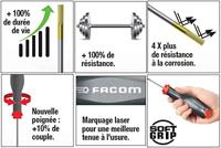 Facom Schroevendraaier Protwist Ph0X75 - ATP0X75 - ATP0X75 - thumbnail