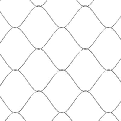 Hondenhok met dak en deur 2x2x2 m gegalvaniseerd staal grijs - thumbnail