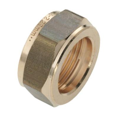 Bonfix knelkoppeling - Knelmoer - 15mm - Vertint Messing