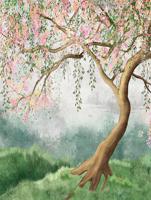 Dutch Cute Walls- Weeping Willow 212x280cm - CW6052-1 - thumbnail