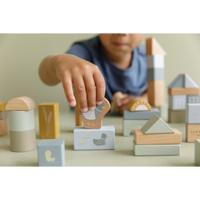 Little Dutch bouwblokken blue OP=OP - thumbnail