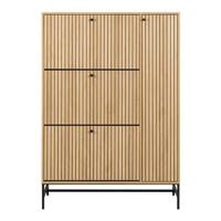 Bendt Schoenenkast 'Davon' Eikenlook, 140 x 99cm - thumbnail