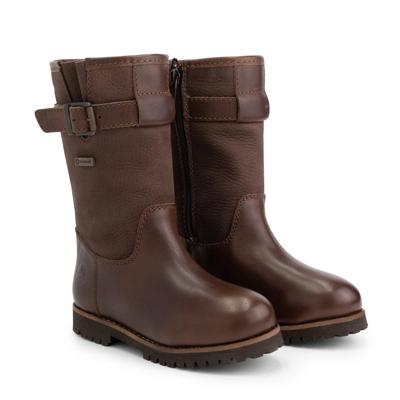 Travelin' Kids - Zipper boot - Donkerbruin - Maat 29 Travelin' Kids - Zipper boot - Donkerbruin - Maat 29