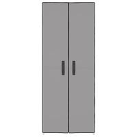 Schoenenkast 60x30x166 cm stof grijs - thumbnail