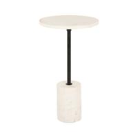 Richmond Ronde Bijzettafel 'Misty' Marmer, 30cm - thumbnail