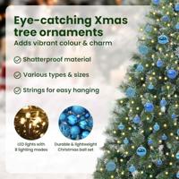 Kunstkerstboom met 300 LED met standaard Groen 180 cm PE en PVC - thumbnail