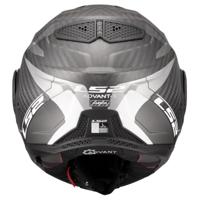 LS2 opklaphelm "ff901 advant x carbon horizon". helmet ff901 advant x carb.hor.xxl bl/sil-gr - thumbnail