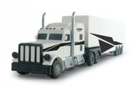 JAMARA RC Amerikaanse vrachtwagen 46,5 cm 1:34 wit 3 delig - thumbnail