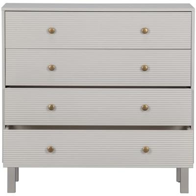 WOOOD Ladekast/Commode 'Madu' 91 x 94cm, kleur Wolkengrijs
