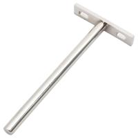 Zwevende plankdragers 12st onzichtbaar 10x150 mm koolstofstaal - thumbnail