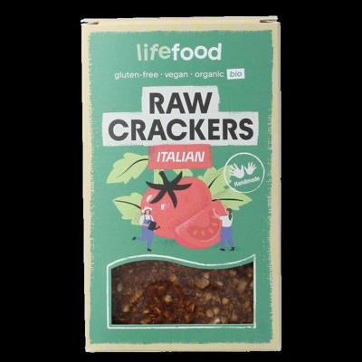 Lifefood Life crackers Italiaans raw bio 90 Gram