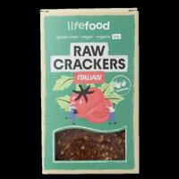 Lifefood Life crackers Italiaans raw bio 90 Gram - thumbnail