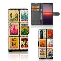 Sony Xperia 5II | Flip Cover | Postzegels - thumbnail