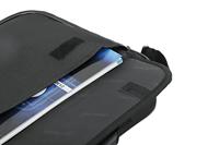 Manhattan Notebooktasche für bis 17,3, vollständig aufzuklappen,gepolstertert, Staufächer Laptoptas Geschikt voor max. (laptop): 43,9 cm (17,3) Zwart - thumbnail