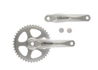 Miranda crankset alu zilver 44 tands 3/32 + 1/8 bulk - thumbnail