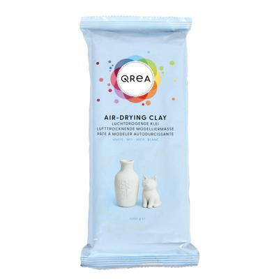 Klei qrea luchtdrogend wit 1000 gram | 12 stuks