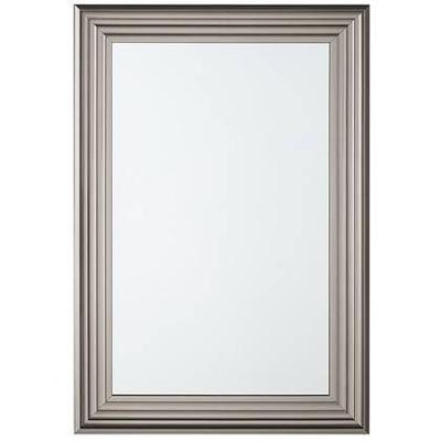 Beliani-CHATAIN-Wandspiegel-Zilver -61 x 91 cm-Synthetisch materiaal