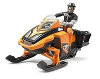 bruder bworld Sneeuwscooter met bestuurder en accessoires modelvoertuig - thumbnail