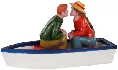 Lemax pond romance kerstdorp figuur type 3 Vail Village 2020