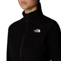 The North Face 100 Glacier Full Zip Fleece Dames TNF Black - NPF M - thumbnail
