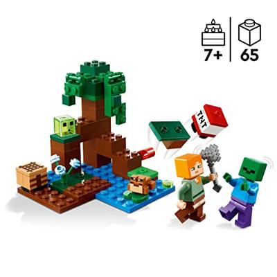 LEGO Minecraft - Het Moerasavontuur Constructiespeelgoed - thumbnail
