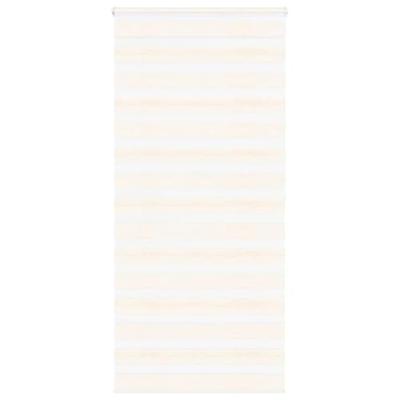 VidaXL Zebra rolgordijn 95x200 cm stofbreedte 90,9 cm marmerbeige