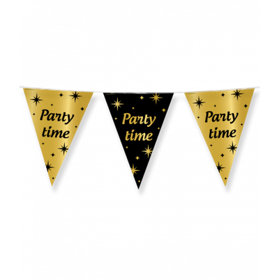 Paperdreams Classy party vlag folie - party time!