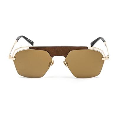Zonnebril Heren Belstaff MAXFORD-DORADO-TAN-W Gouden ø 57 mm Zonnebril Heren Belstaff MAXFORD-DORADO-TAN-W Gouden ø 57 mm
