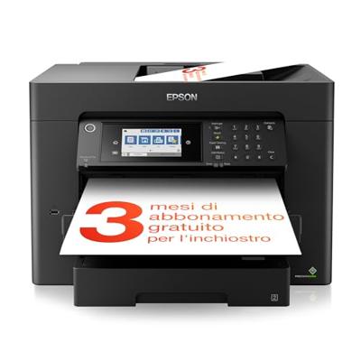 Epson WorkForce WF-7840DTWF All-in-one inkjet printer Zwart - thumbnail