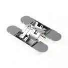 Intersteel Scharnier 130x30mm onzichtbaar zilvergrijs 3D verstelbaar - thumbnail