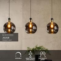 Lucide JULIUS - Hanglamp - 3xE27 - Fumé - thumbnail