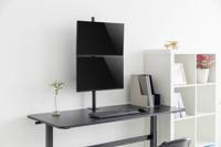 SpeaKa Professional SP-MM-420 Monitorbeugel Aantal monteerbare displays: 2 Display(s) 33,8 cm (13,3) - 81,3 cm (32) Zwart Kantelbaar, Zwenkbaar, Draaibaar, In - thumbnail