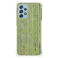 Samsung Galaxy A73 Stevig Telefoonhoesje Green Wood - thumbnail