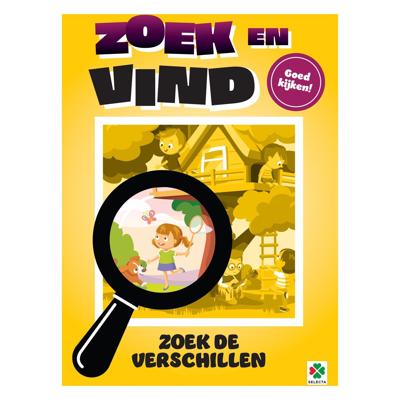 Selecta Zoek en vind: zoek de verschillen doeboek