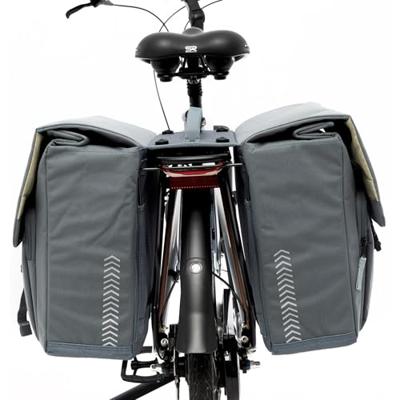 New Tas looxs tulum mik double grijs/groen | 32l