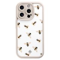 iPhone 13 Pro beige case - Bee happy - thumbnail