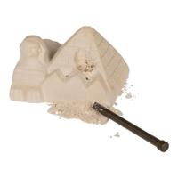 Opgravingsset mummie - 10 mummies - 8 x 9,5 cm - met hamer en borstel - thumbnail