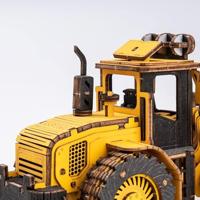 Robotime Front-end loader houten bouwpakket - thumbnail