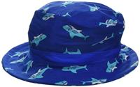 Playshoes zonnehoed Haaien Blauw-51 cm - thumbnail