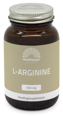 Mattisson HealthStyle L-Arginine 500mg Capsules Mattisson HealthStyle L-Arginine 500mg Capsules