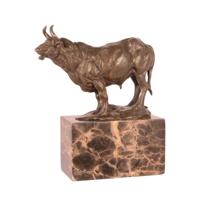 BRONZEN BEELD VAN EEN STIER - thumbnail