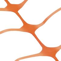 Afzetgaas 30 m oranje - thumbnail