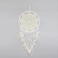 Dromenvanger Gehaakt Wit (100 x 40 x 1 cm) - thumbnail