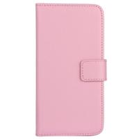 Samsung Galaxy S6 / G920 horizontaal Koeienhuid structuur PU leren Flip Hoesje met houder en opbergruimte voor pinpassen (roze) - thumbnail