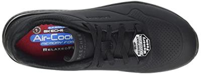 Skechers Work Uno SR 108021EC/BLK Zwart-36 maat 36