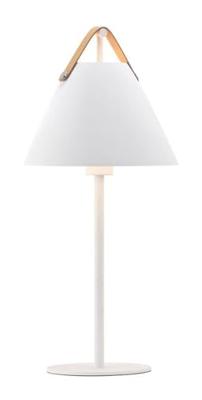 Tafellamp staande lamp &apos;Strap&apos; Nordlux wit E27 fitting 55cm