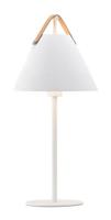 Tafellamp staande lamp &apos;Strap&apos; Nordlux wit E27 fitting 55cm - thumbnail